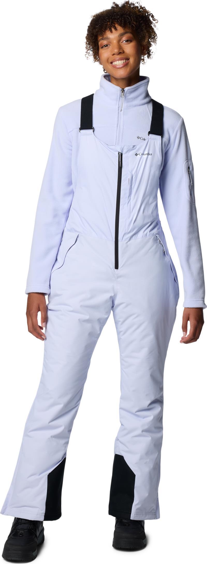 Iceventure II Bib, Reg - Womens - Snowdrift Dobby / Black 1