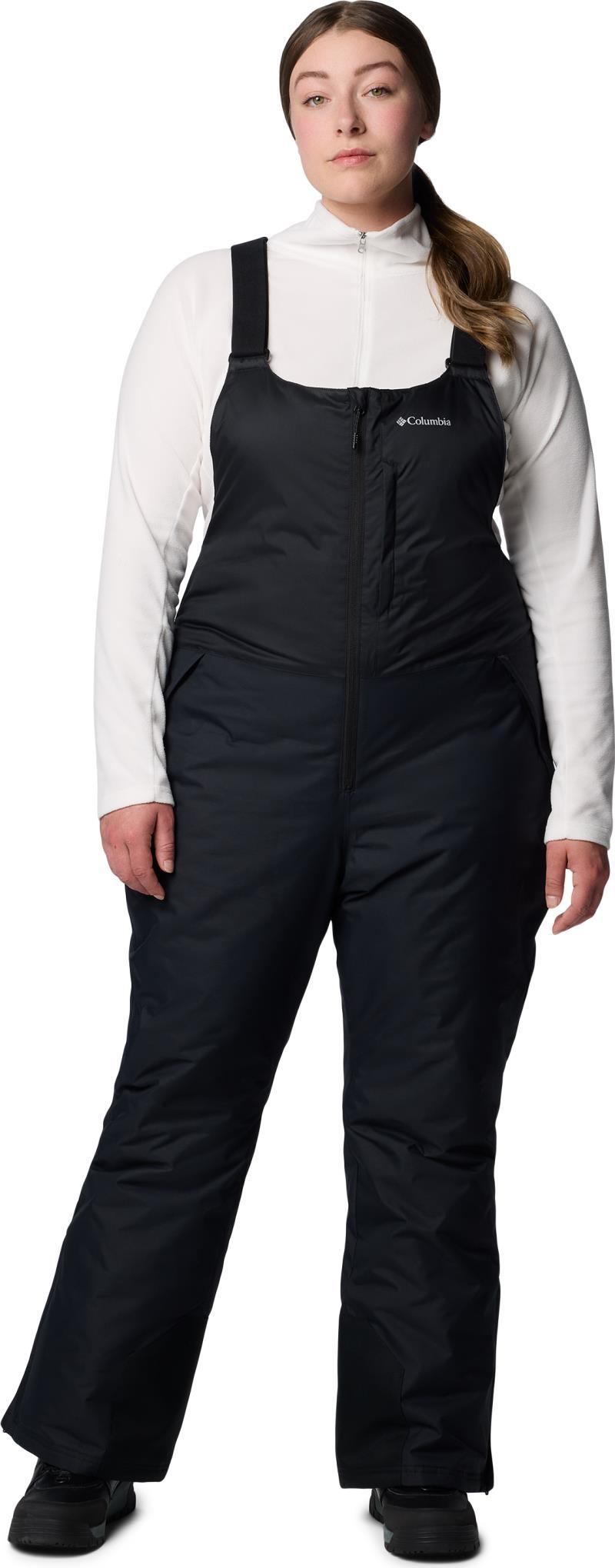 Iceventure II Bib, Short, Extended - Womens - Black Dobby 2