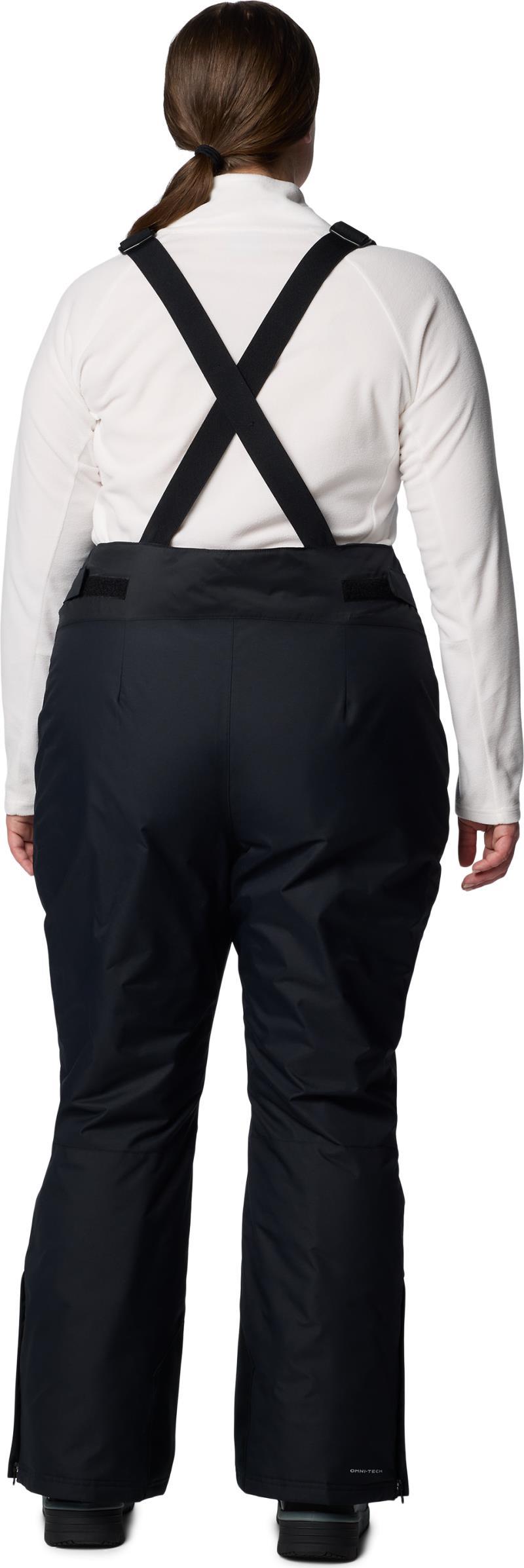Iceventure II Bib, Short, Extended - Womens - Black Dobby 4