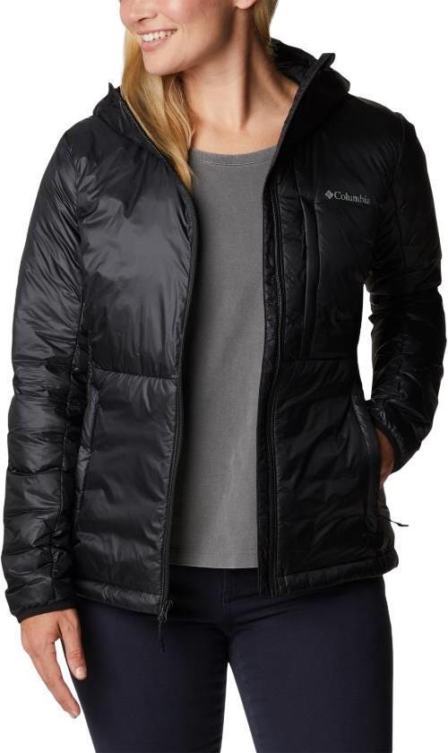 Infinity Summit Double Wall Down Hooded Jacket - Womens - Black 3