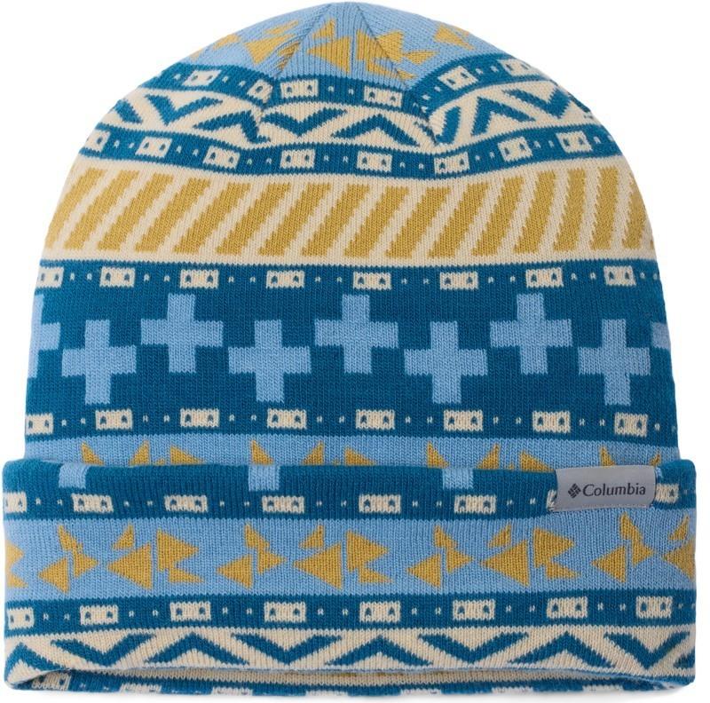 Jacquard Beanie - phoenix blue / wizard island 1