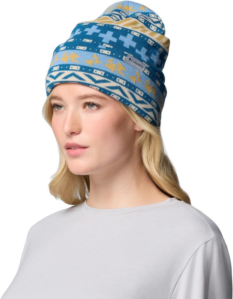 Jacquard Beanie - phoenix blue / wizard island 1