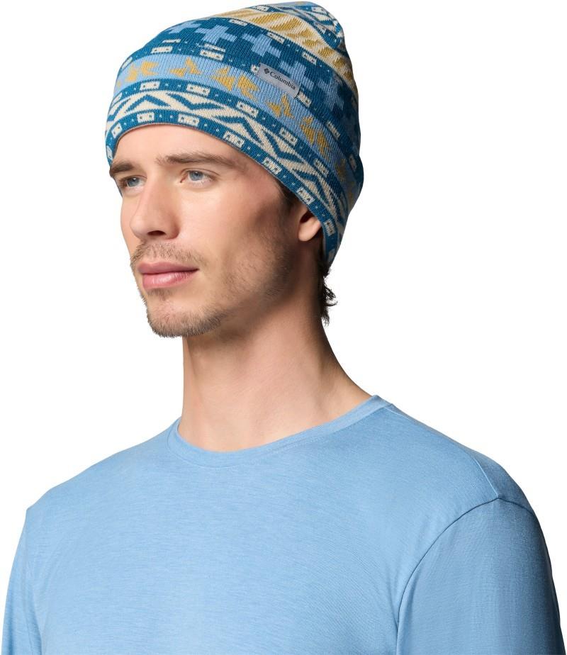 Jacquard Beanie - phoenix blue / wizard island 1