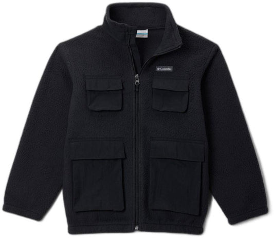 Jasper Ridge Pebbled Fleece Full-Zip - Youth - black 1