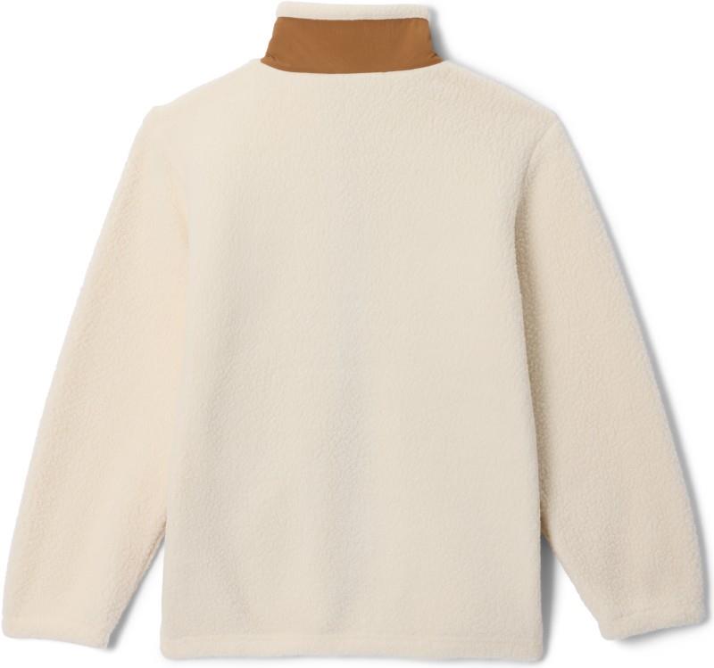 Jasper Ridge Pebbled Fleece Full-Zip - Youth - chalk / camel brown 1