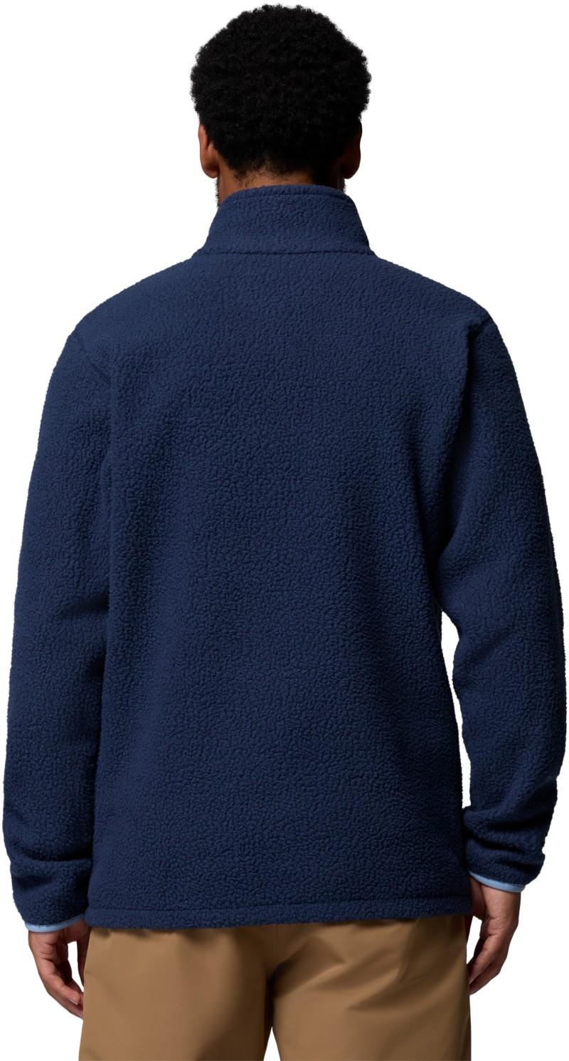 Jasper Ridge Pebbled Half-Zip Fleece - Mens - collegiate navy / rainy day 1