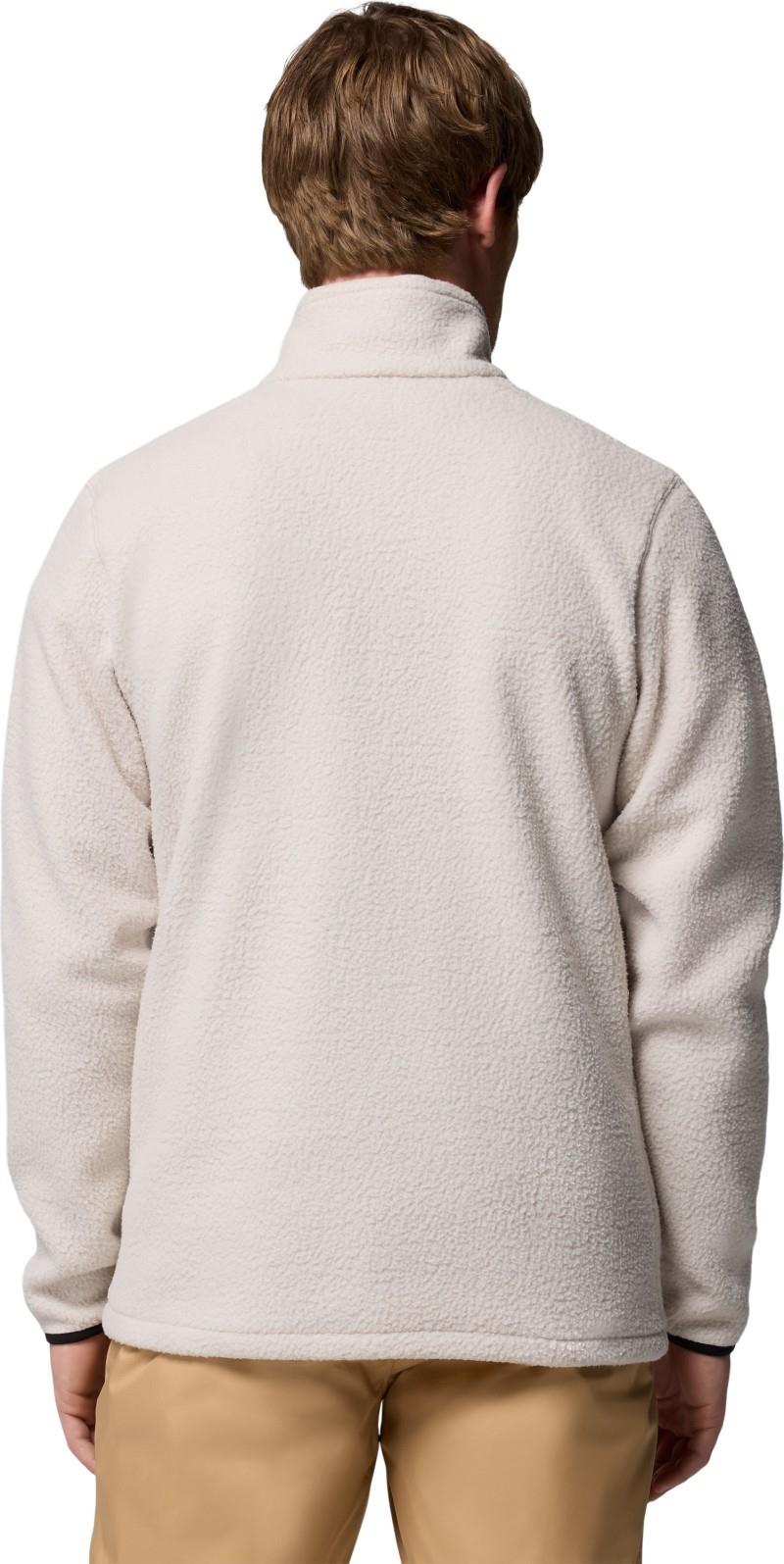 Jasper Ridge Pebbled Half-Zip Fleece - Mens - dark stone / black 1