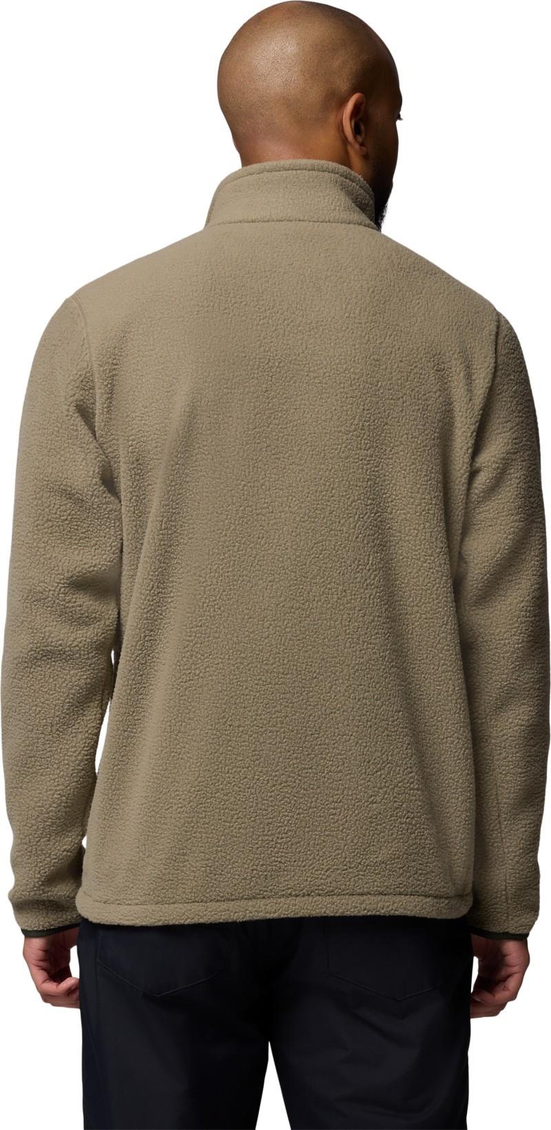 Jasper Ridge Pebbled Half-Zip Fleece - Mens - stone green / greenscape 1