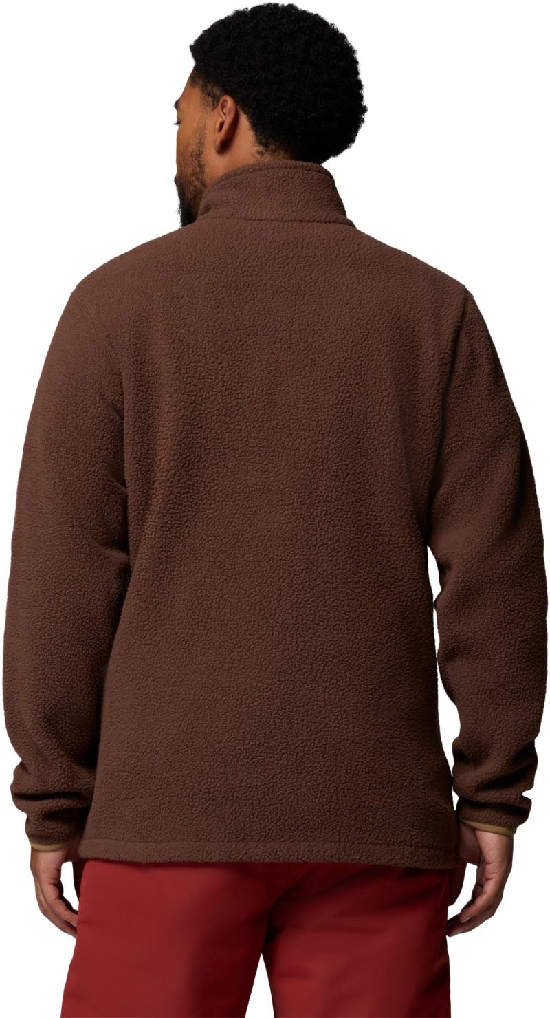 Jasper Ridge Pebbled Half-Zip Fleece - Mens - tobacco / delta 1