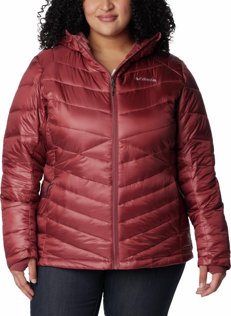 Joy Peak Hooded Jacket - Plus - Womens - Beetroot 1