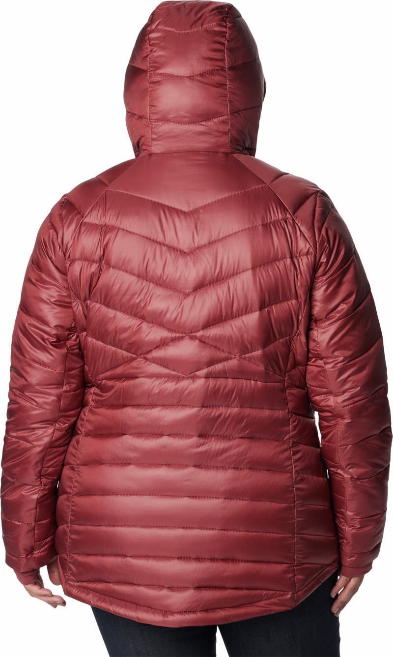 Joy Peak Hooded Jacket - Plus - Womens - Beetroot 2