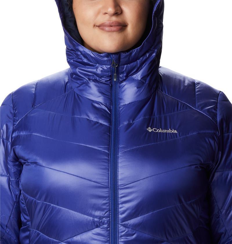 Joy Peak Hooded Jacket - Plus - Womens - Dark Sapphire 6