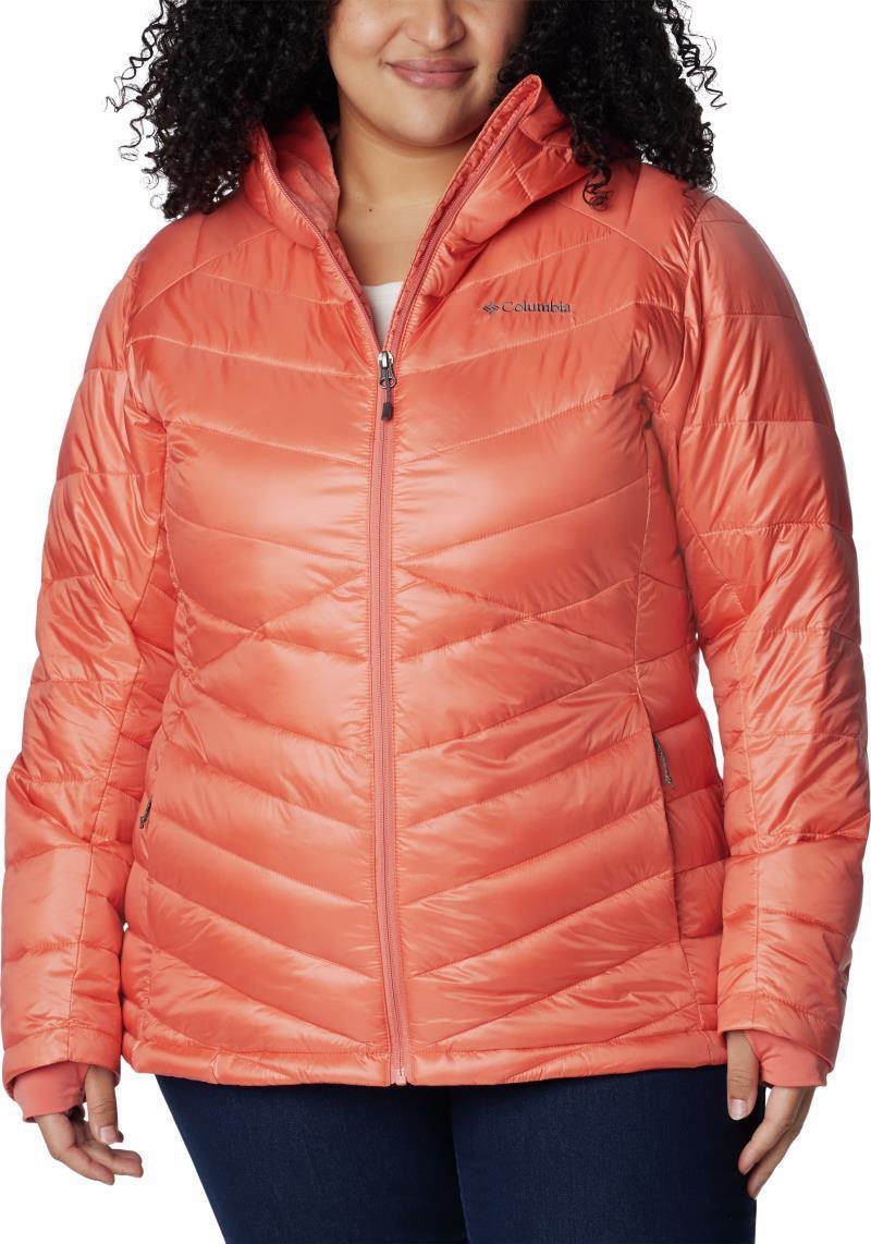 Joy Peak Hooded Jacket - Plus - Womens - Faded Peach 1