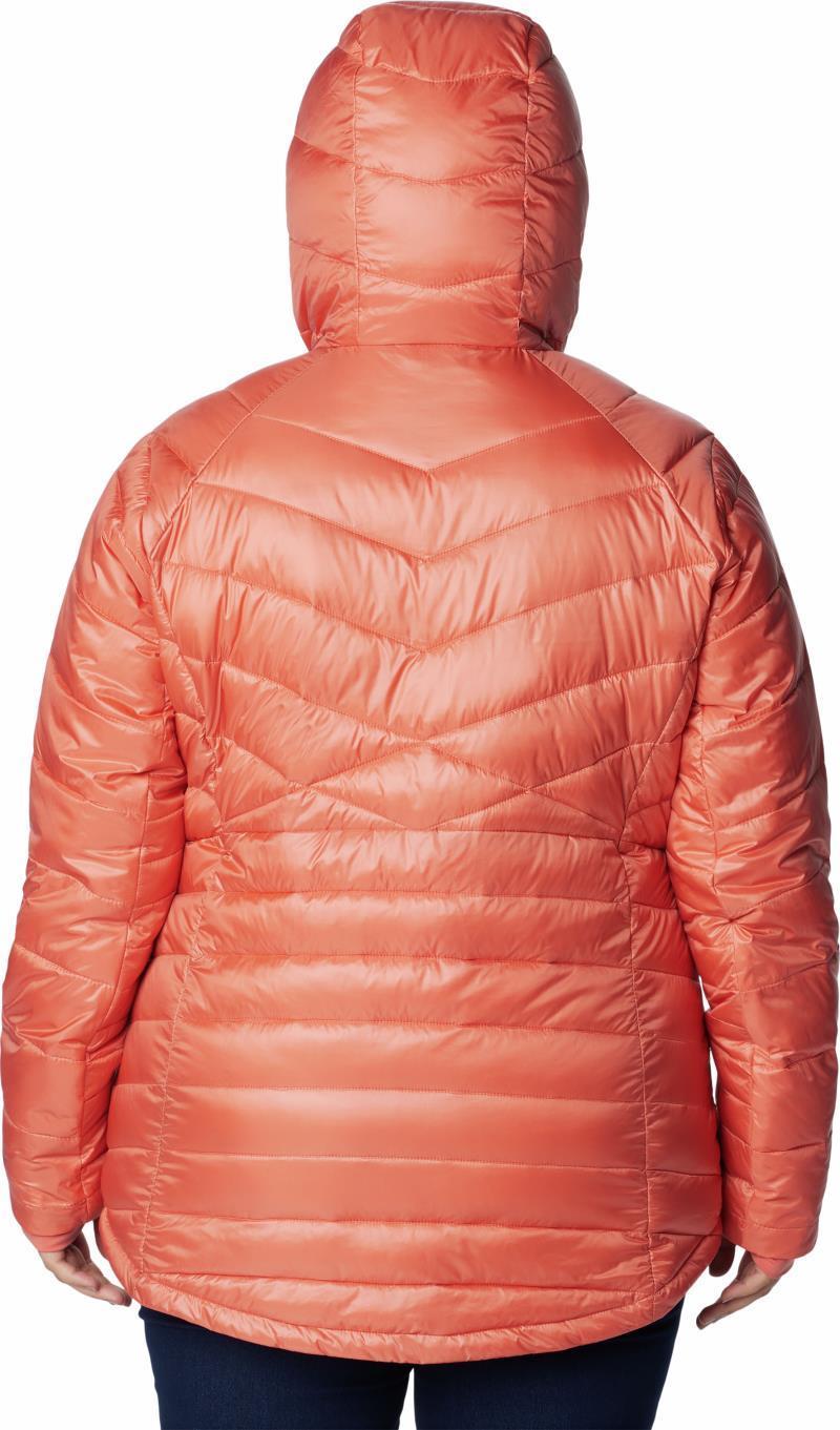 Joy Peak Hooded Jacket - Plus - Womens - Faded Peach 2
