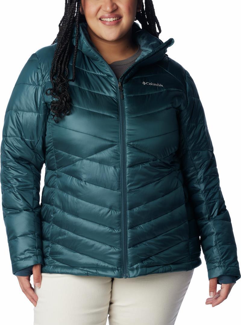 Joy Peak Hooded Jacket - Plus - Womens - Night Wave 1