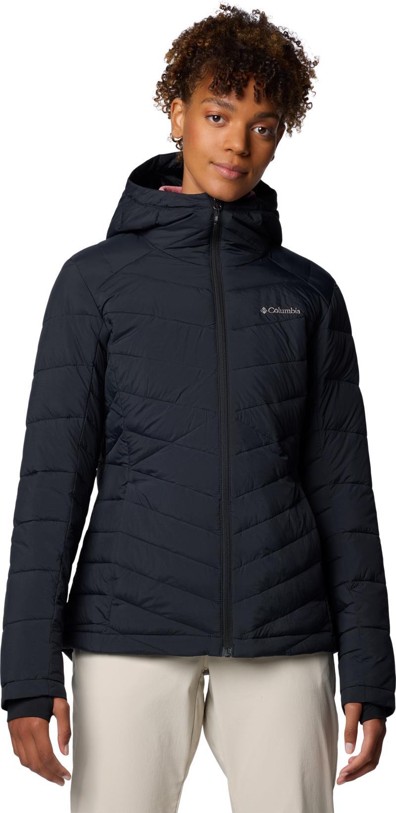 Joy Peak II Hooded Jacket, Extended - Womens - Black 1