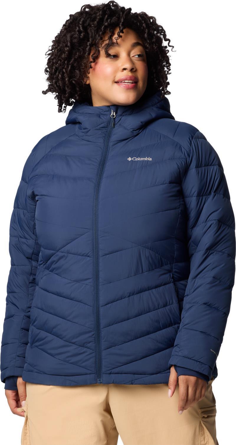 Joy Peak II Hooded Jacket, Extended - Womens - Collegiate Navy 1