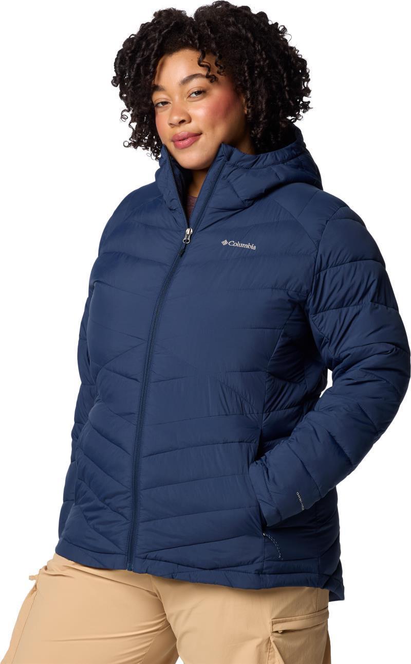Joy Peak II Hooded Jacket, Extended - Womens - Collegiate Navy 2