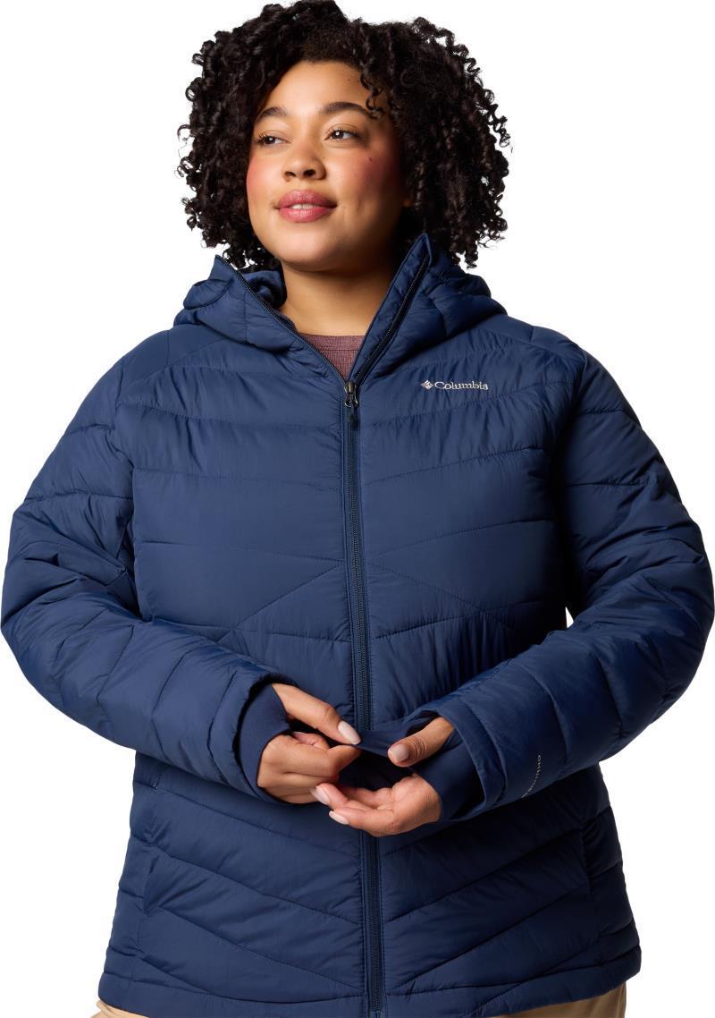 Joy Peak II Hooded Jacket, Extended - Womens - Collegiate Navy 3