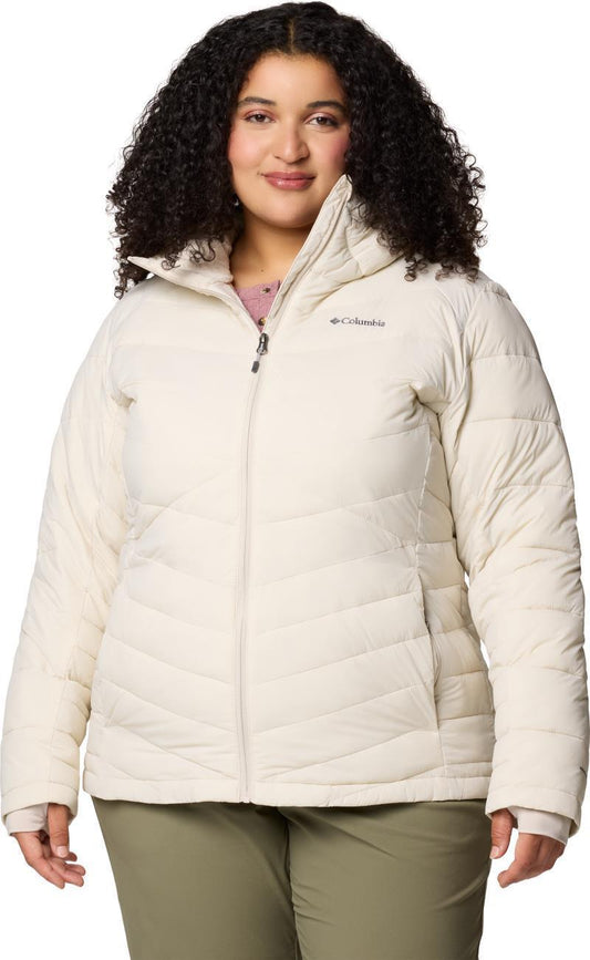 Joy Peak II Hooded Jacket, Extended - Womens - Dark Stone 1