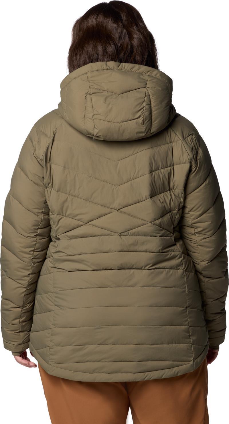 Joy Peak II Hooded Jacket, Extended - Womens - Stone Green 4