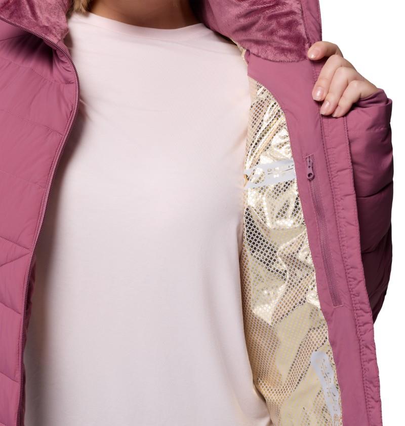 Joy Peak II Hooded Jacket, Extended - Womens - antique mauve 1