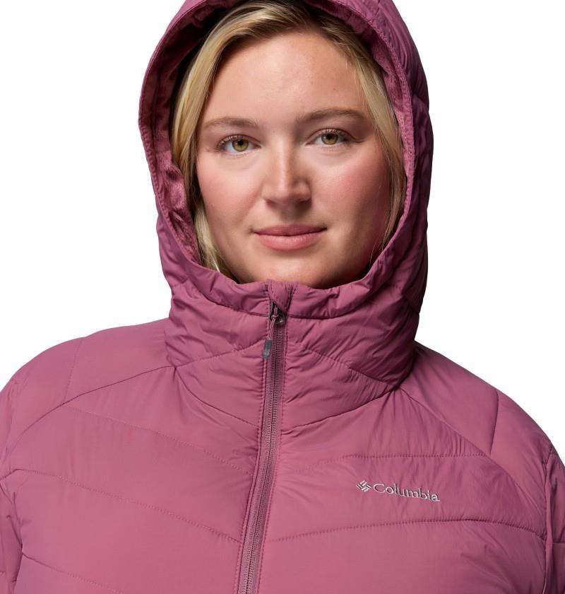 Joy Peak II Hooded Jacket, Extended - Womens - antique mauve 1