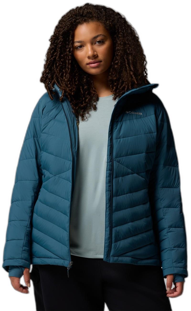 Joy Peak II Hooded Jacket, Extended - Womens - everblue 1