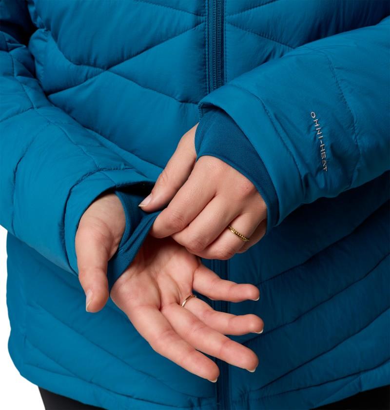 Joy Peak II Hooded Jacket, Extended - Womens - phoenix blue 1