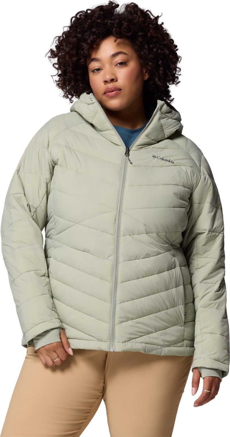 Joy Peak II Hooded Jacket, Extended - Womens - safari 1