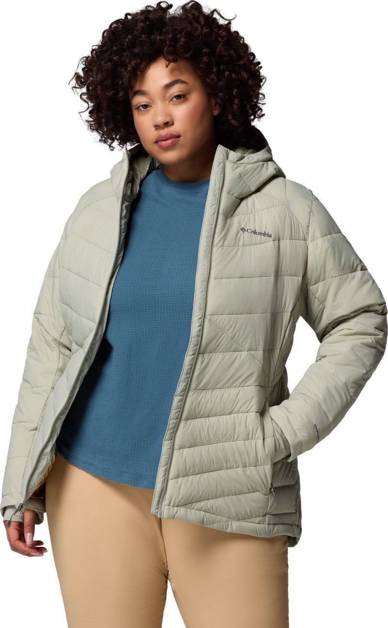 Joy Peak II Hooded Jacket, Extended - Womens - safari 1