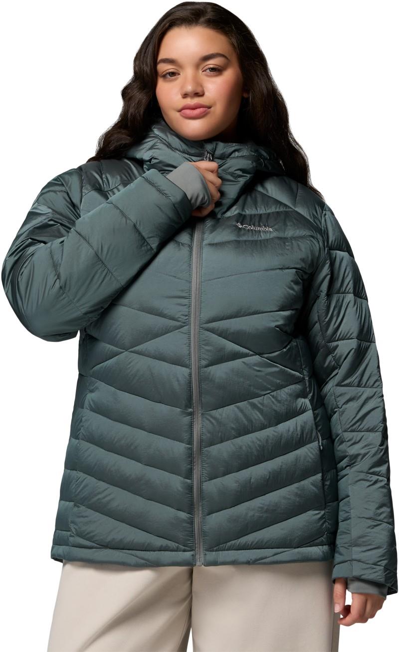 Joy Peak II Hooded Jacket, Extended - Womens - sedona sage shine 1