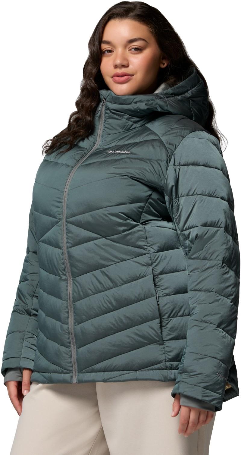 Joy Peak II Hooded Jacket, Extended - Womens - sedona sage shine 1