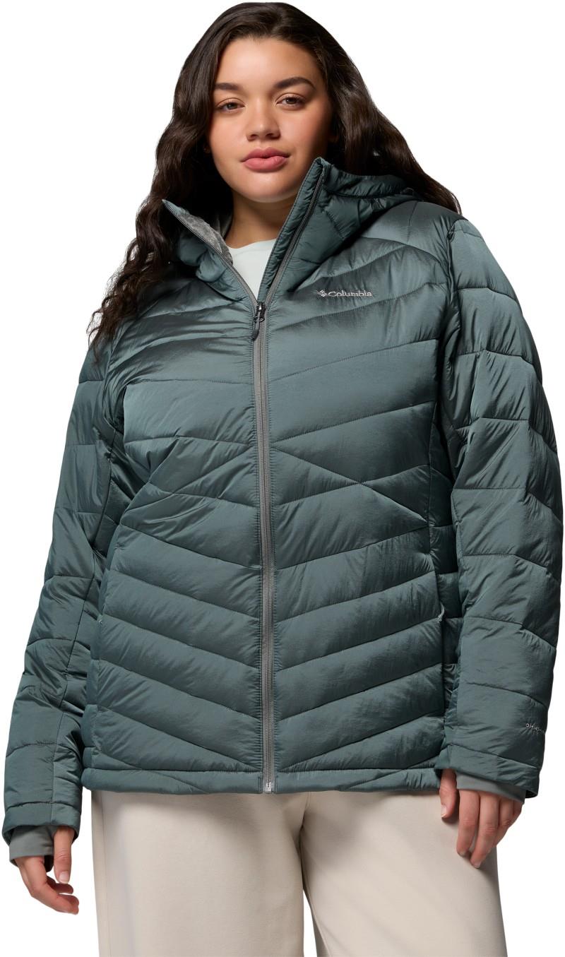 Joy Peak II Hooded Jacket, Extended - Womens - sedona sage shine 1