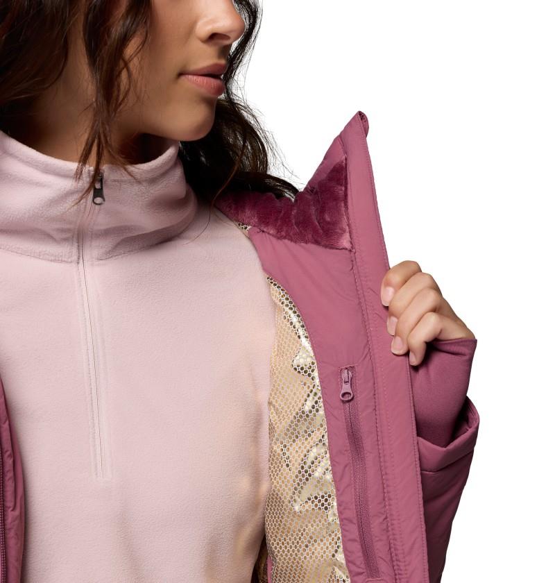 Joy Peak II Hooded Jacket - Womens - antique mauve 1