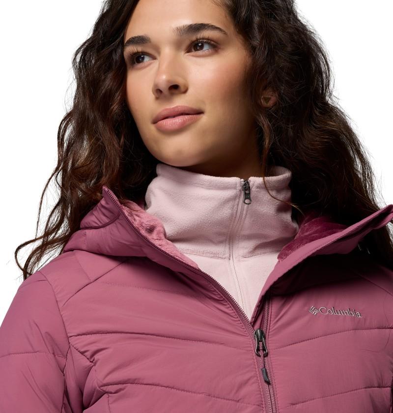 Joy Peak II Hooded Jacket - Womens - antique mauve 1