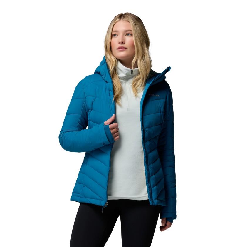 Joy Peak II Hooded Jacket - Womens - phoenix blue 1