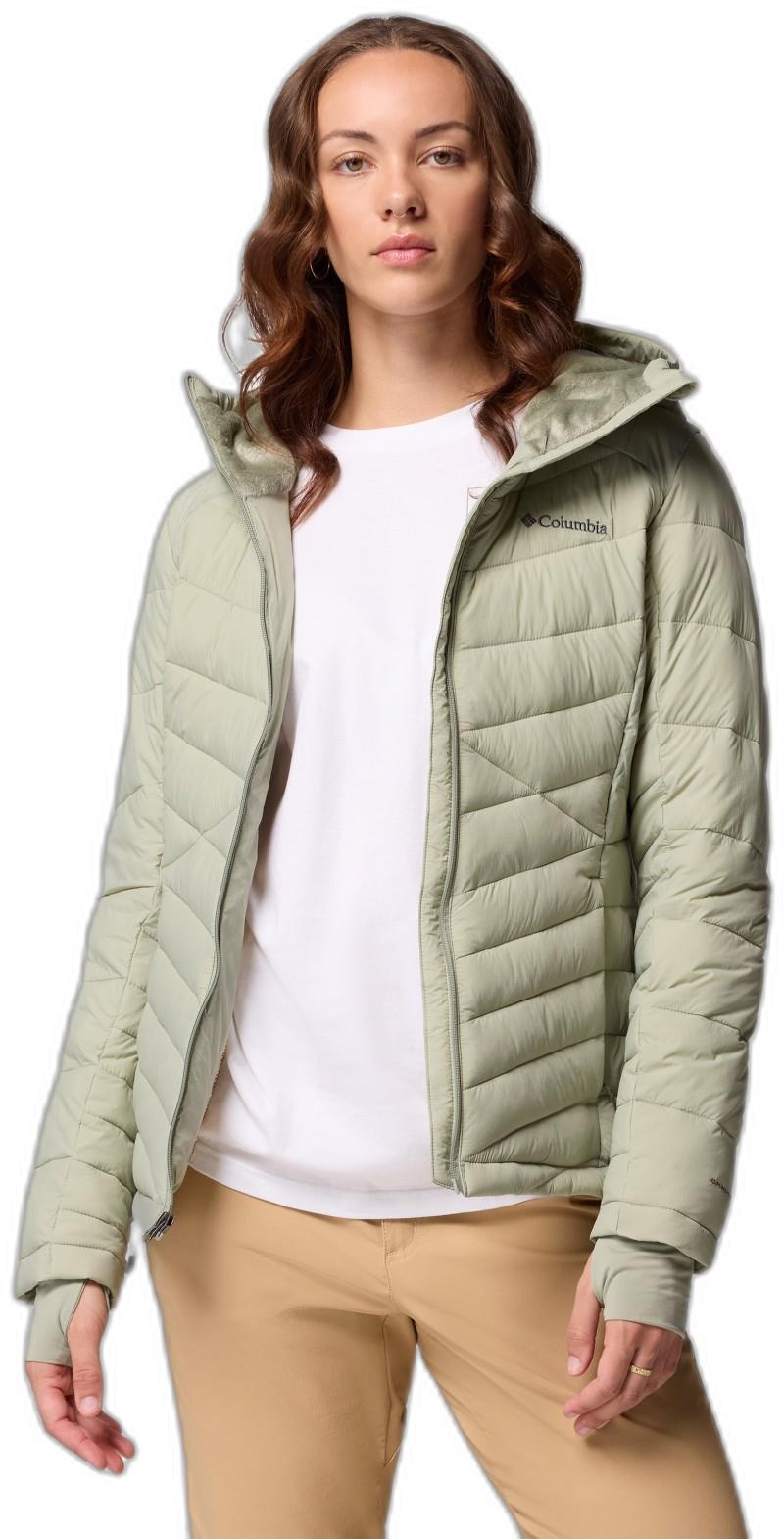 Joy Peak II Hooded Jacket - Womens - safari 1