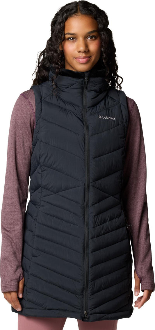 Joy Peak II Long Vest - Womens - Black 1