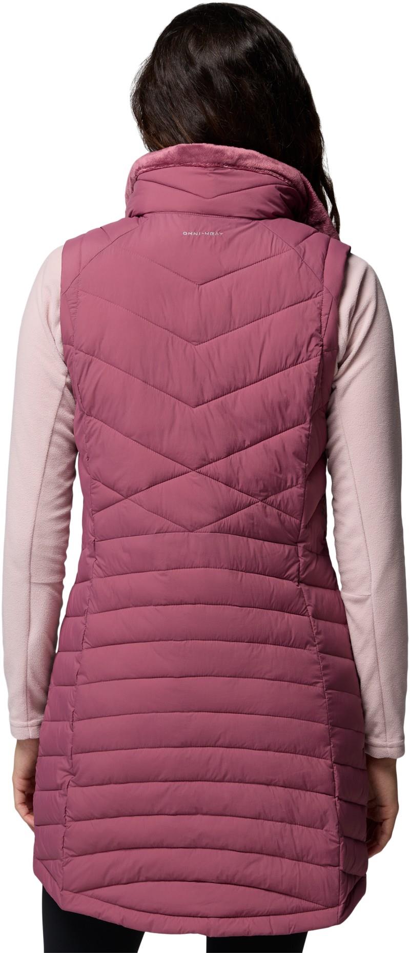 Joy Peak II Long Vest - Womens - antique mauve 1