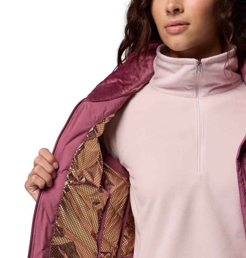 Joy Peak II Long Vest - Womens - antique mauve 1