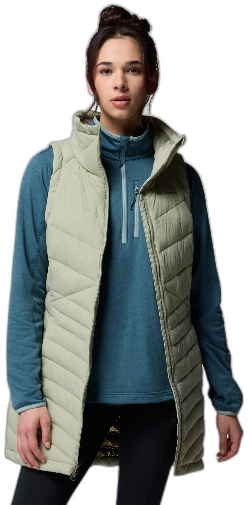 Joy Peak II Long Vest - Womens - safari 1
