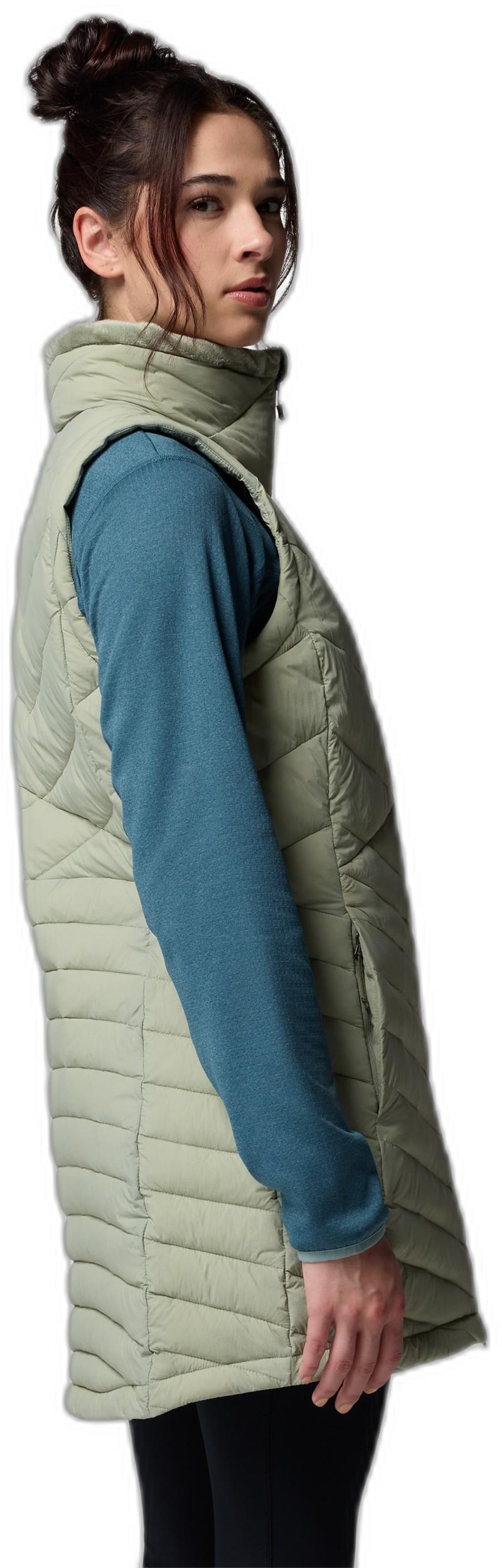 Joy Peak II Long Vest - Womens - safari 1
