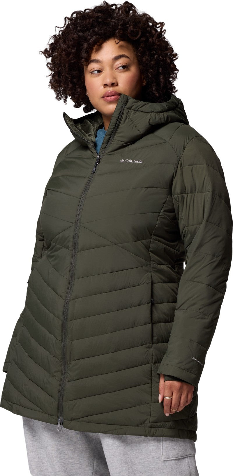 Joy Peak II Mid Jacket, Extended - Womens - greenscape 1