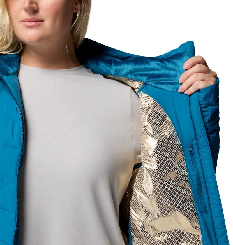 Joy Peak II Mid Jacket, Extended - Womens - phoenix blue 1