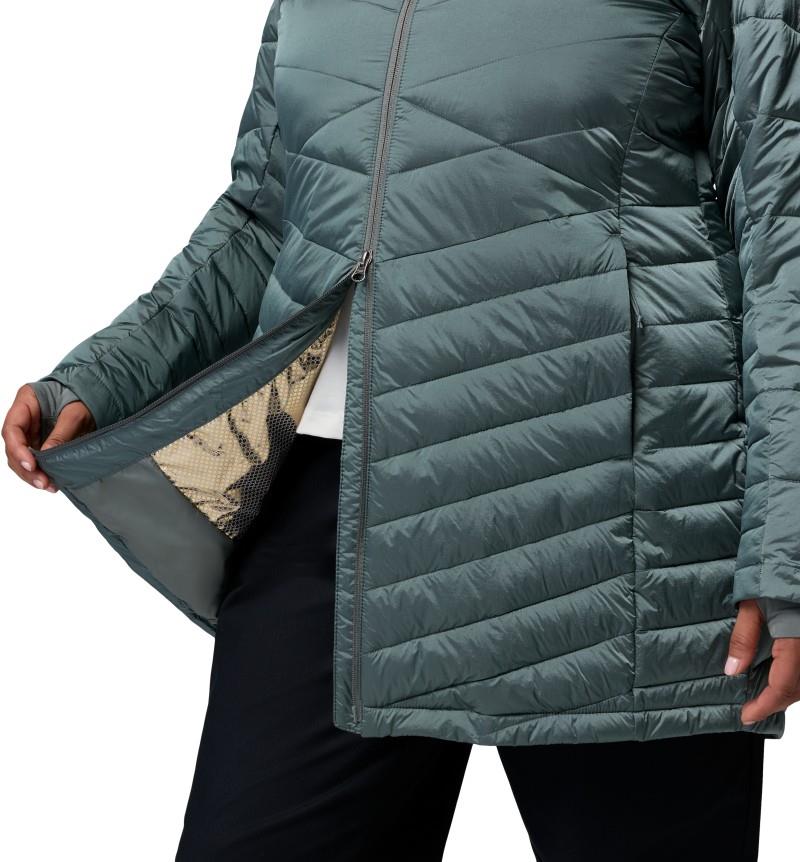 Joy Peak II Mid Jacket, Extended - Womens - sedona sage shine 1