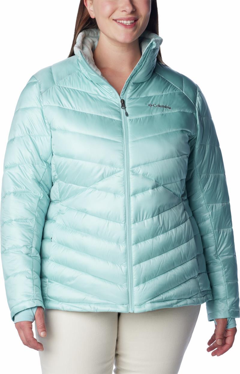 Joy Peak Jacket - Plus - Womens - Aqua Haze 1