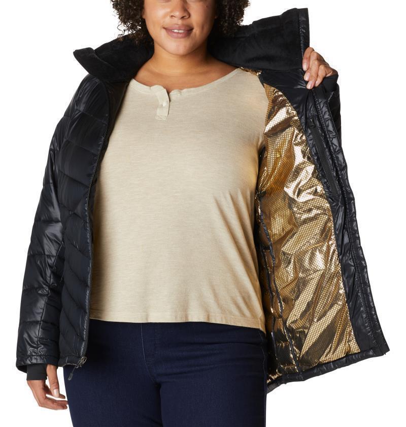Joy Peak Jacket - Plus - Womens - Black 3