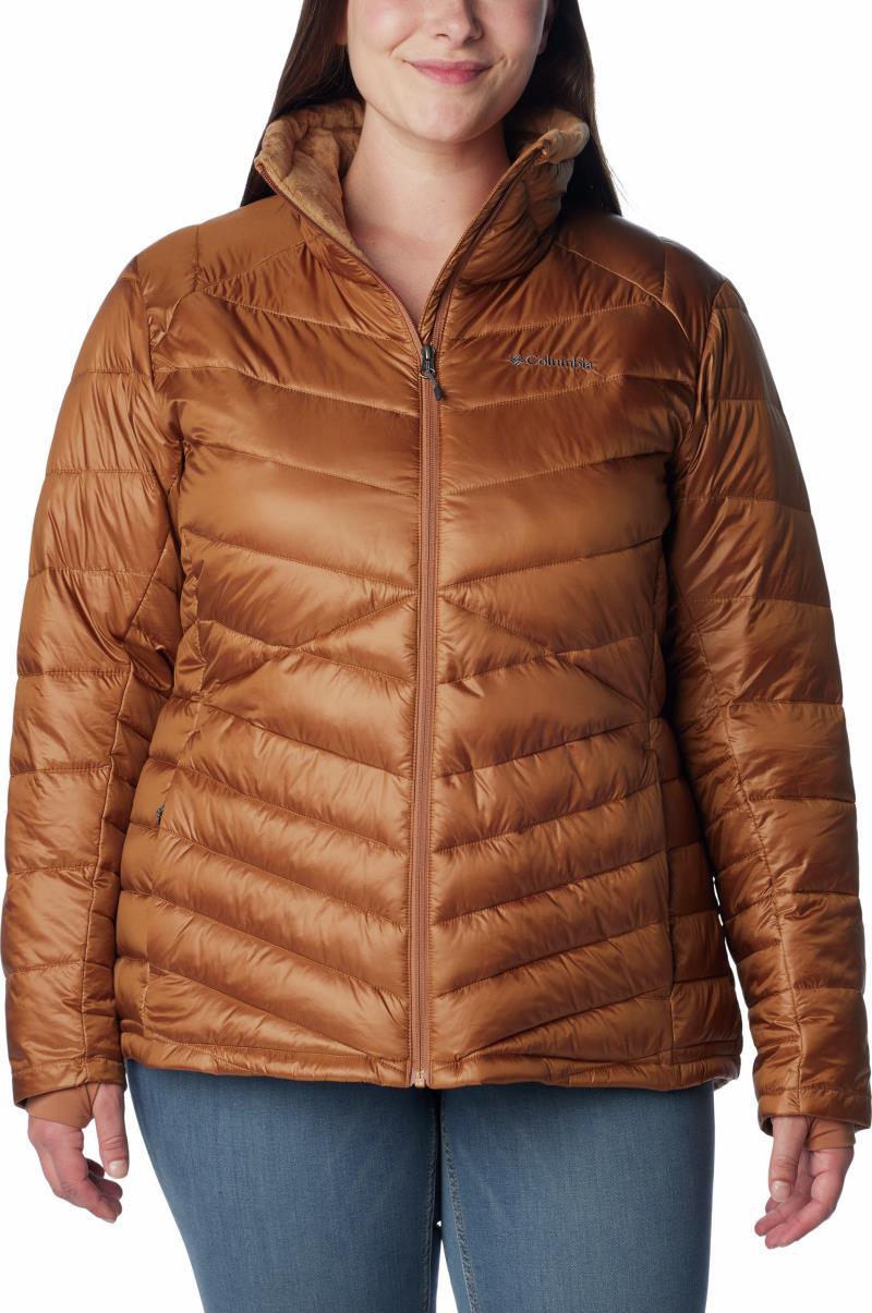 Joy Peak Jacket - Plus - Womens - Camel Brown 1