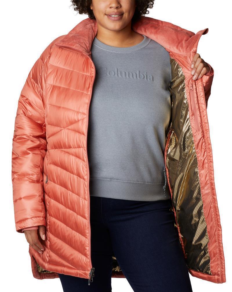 Joy Peak Novelty Jacket - Plus - Womens - Dark Coral 3